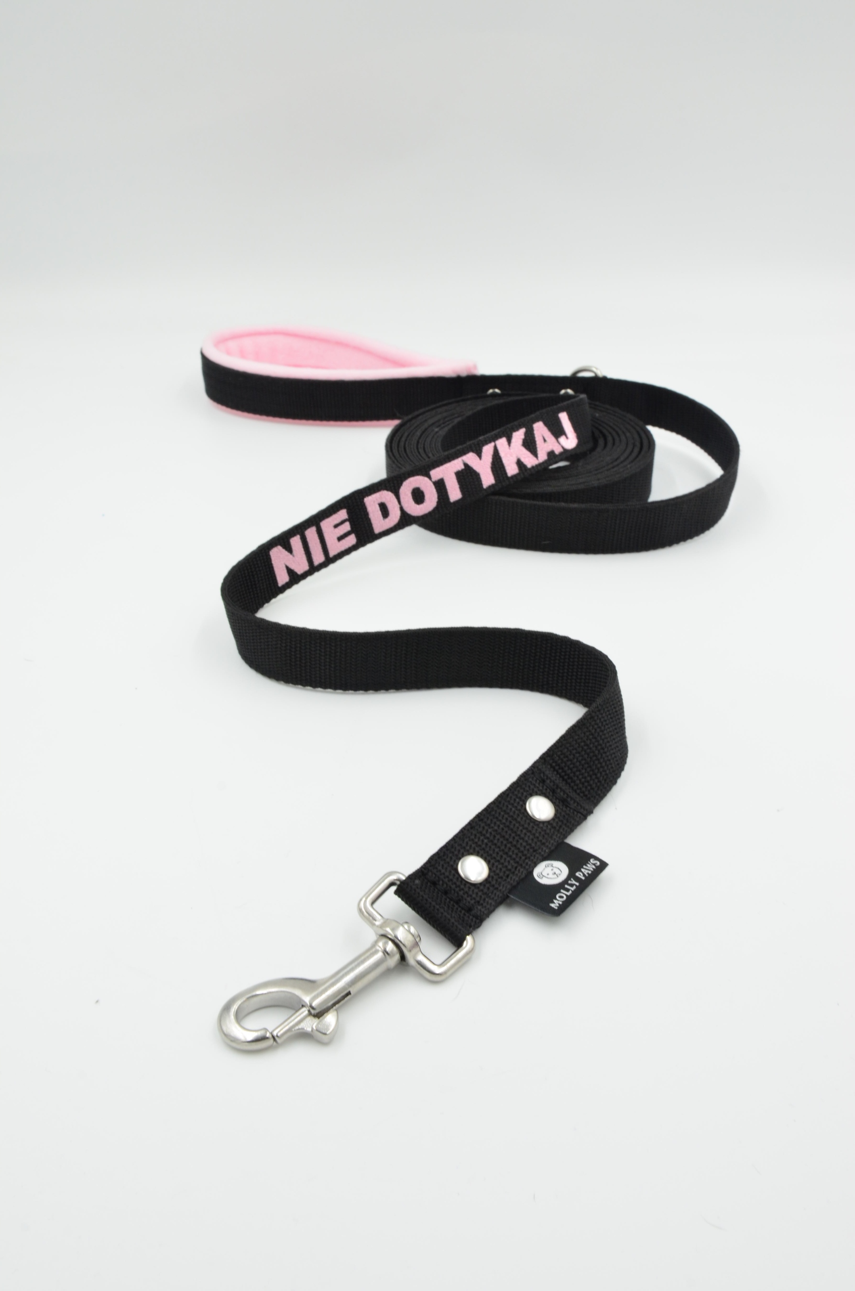 Levně Vodítko pro psa o délce 4 metry s výšivkou Nedotýkejte se ho