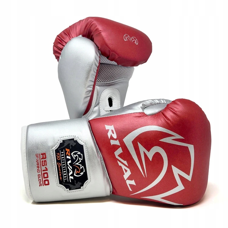 Rival Rękawice bokserskie sparingowe RS100 Czerwone 18oz