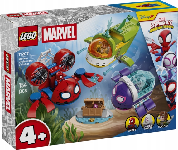 Lego Spidey Podvodní vozidla 11207