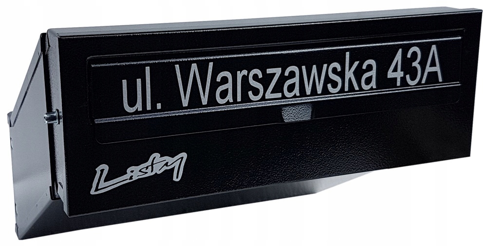 

Skrzynka Na Listy Do Wmurowania -kolory Napis