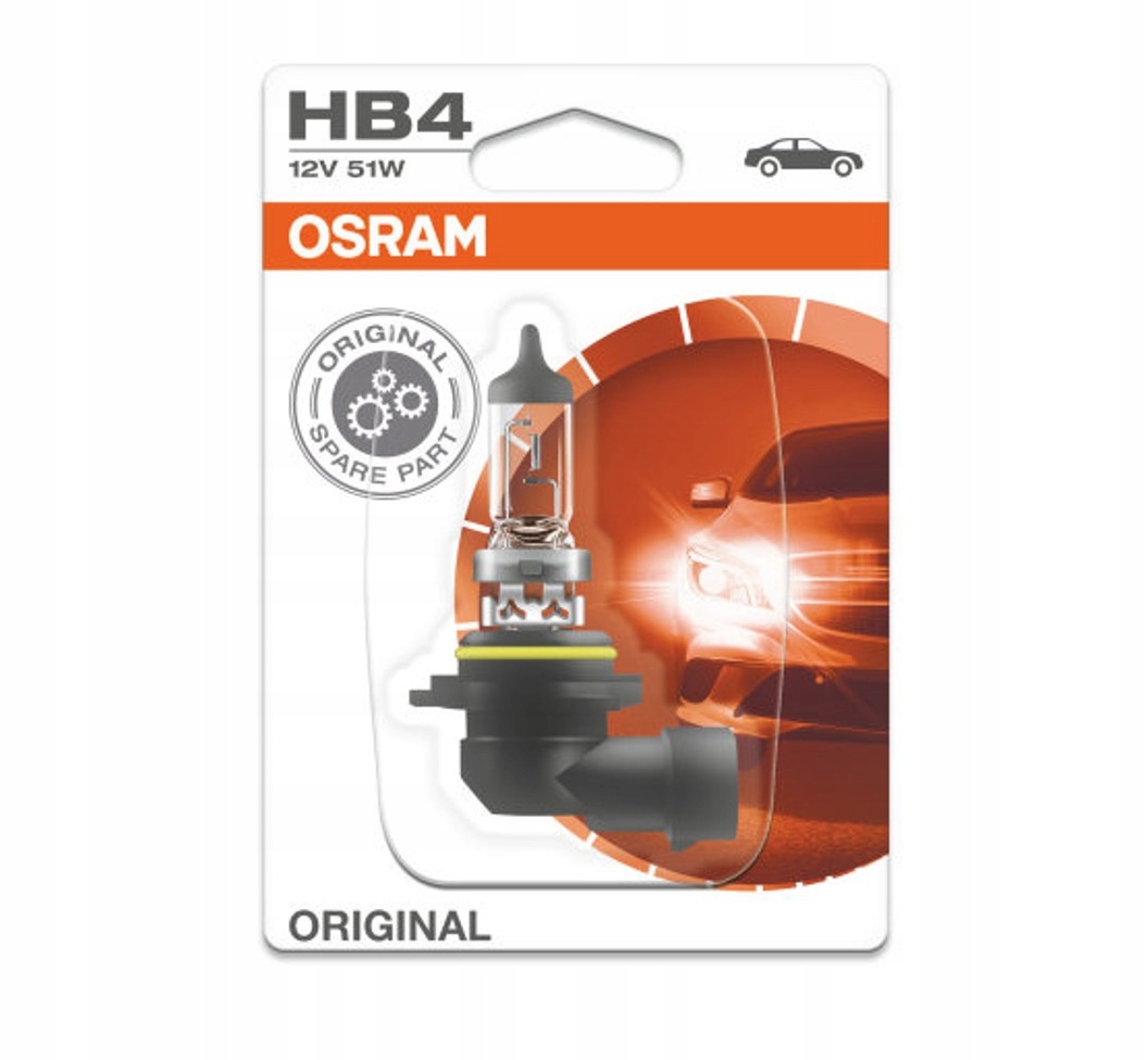 

Żarówka HB4 9006 P22D 12V 51W Osram Original