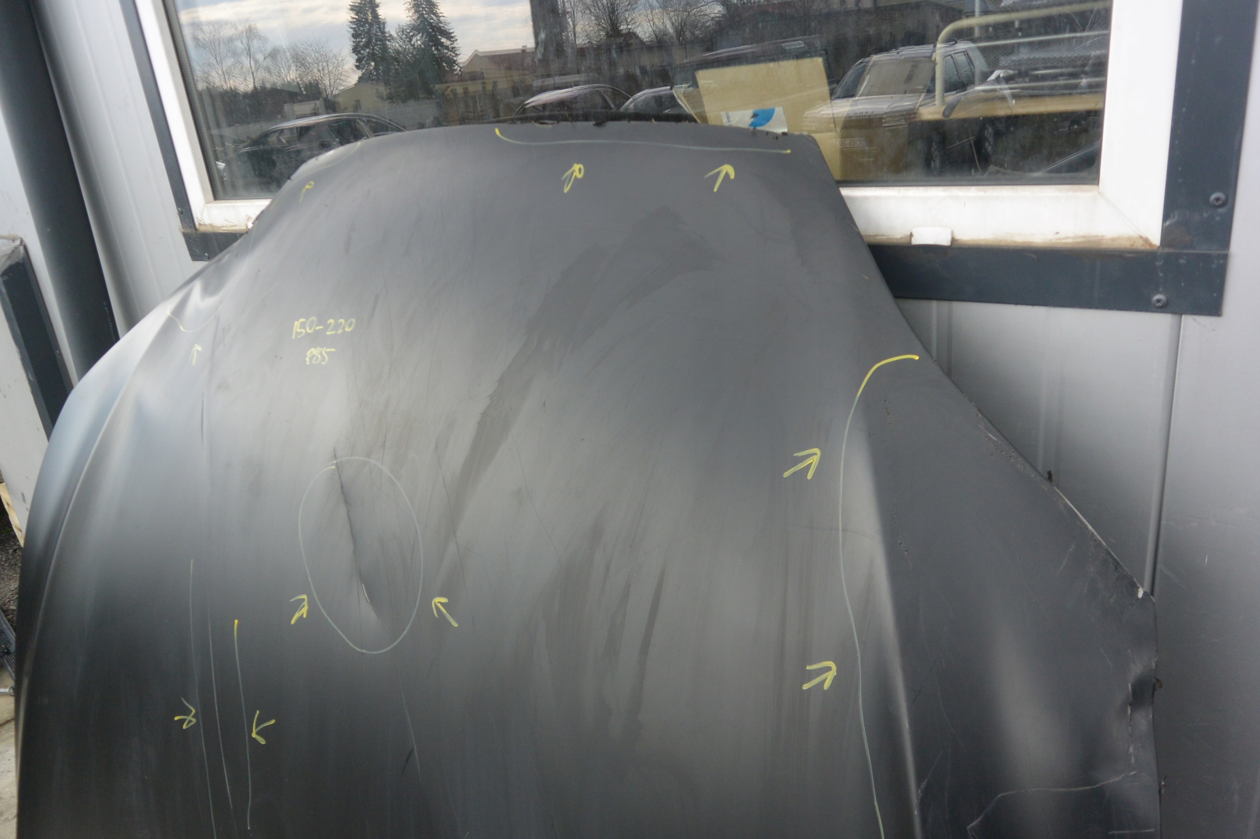 TESLA MODEL S 12- bonnet cover front