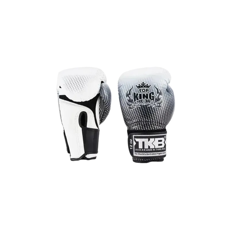 Rękawice Bokserskie Muay Thai Top King Star Air 16OZ Srebrny