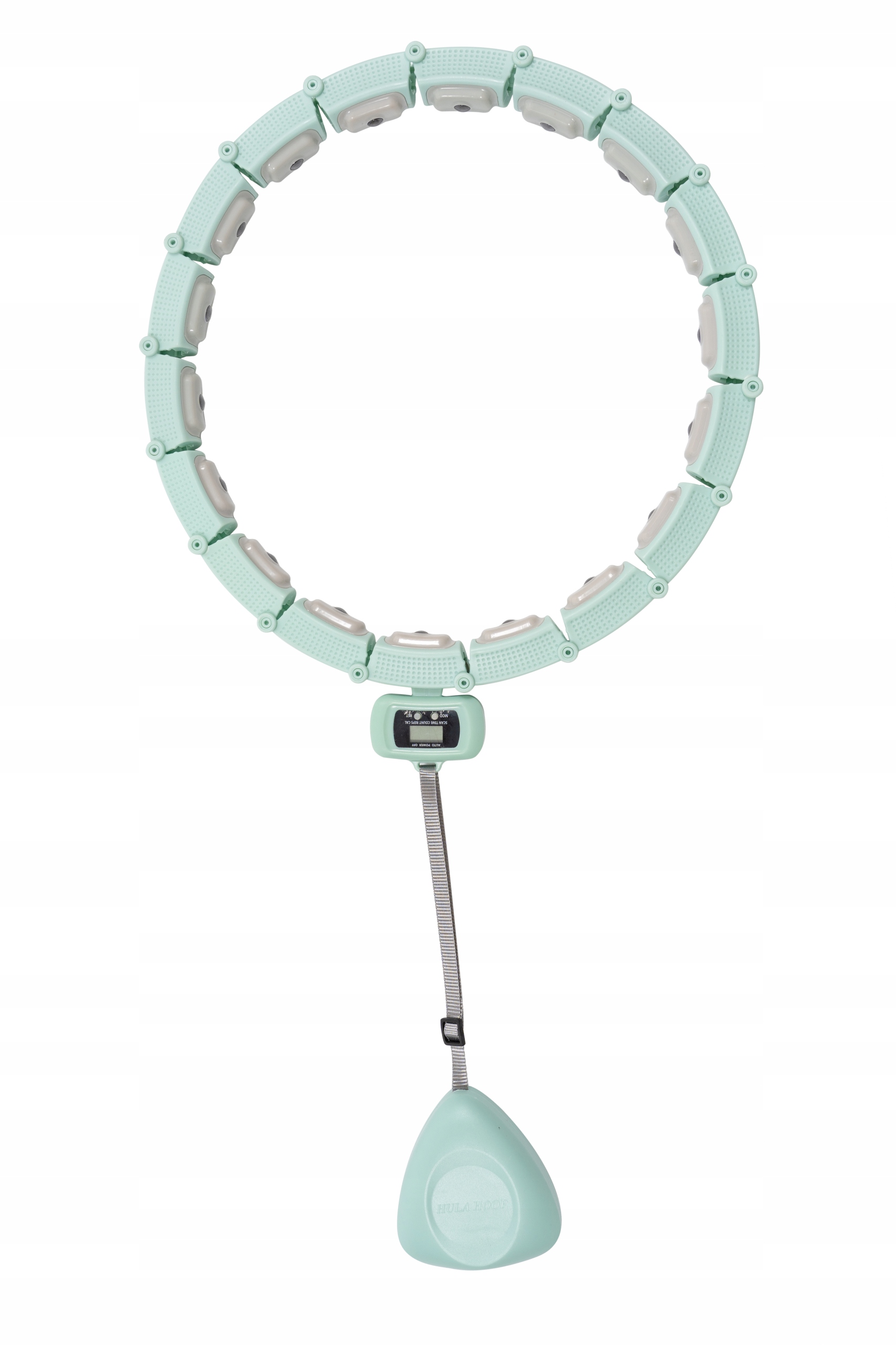 MAGNETYCZNY SMART HULA HOP Z LICZNIKIEM, OBCIĄŻENIEM I MAGNESAMI PLUS SIZE Marka Sportprise