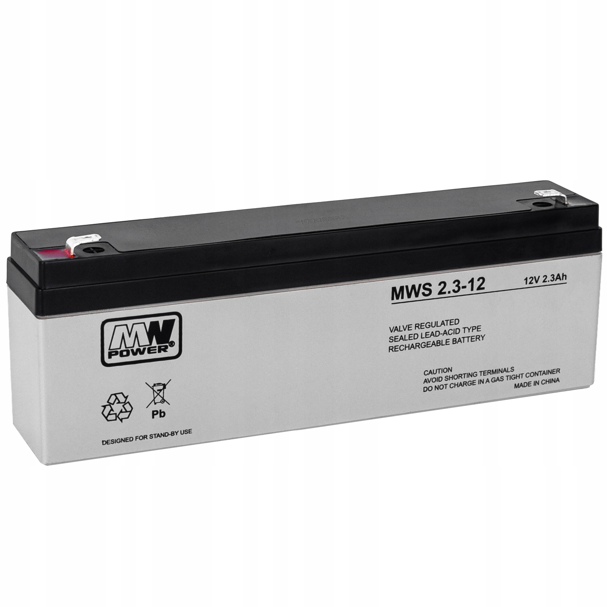 

Akumulator Bezobsługowy Żelowy Mws 2,3AH 12V