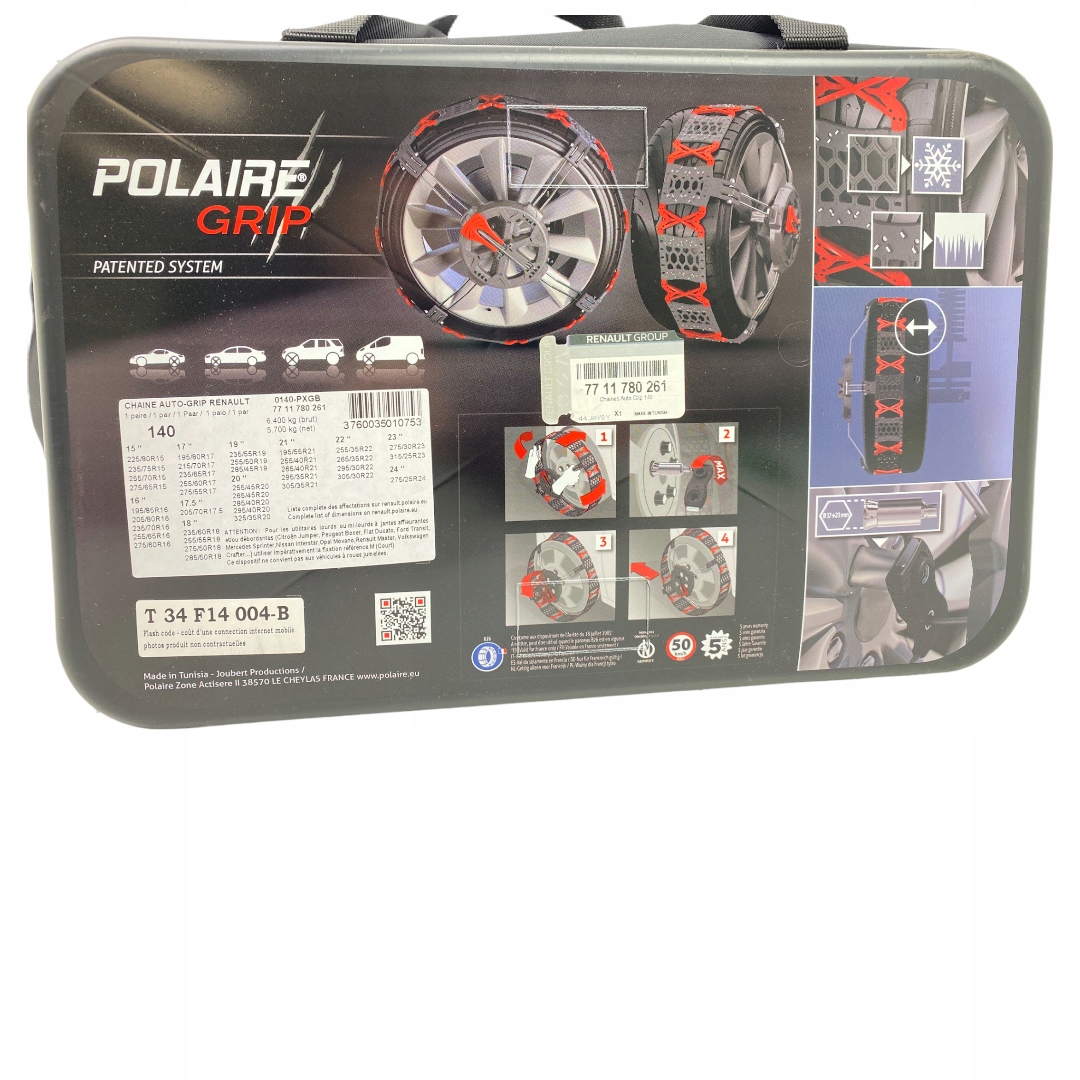 Łańcuchy automatyczne Polaire GRIP 140 Renault Producent Polaire