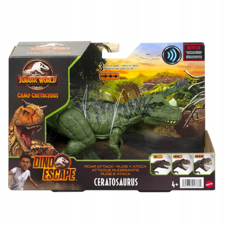 

Figurka Jurassic World dinozaur Ceratosaurus