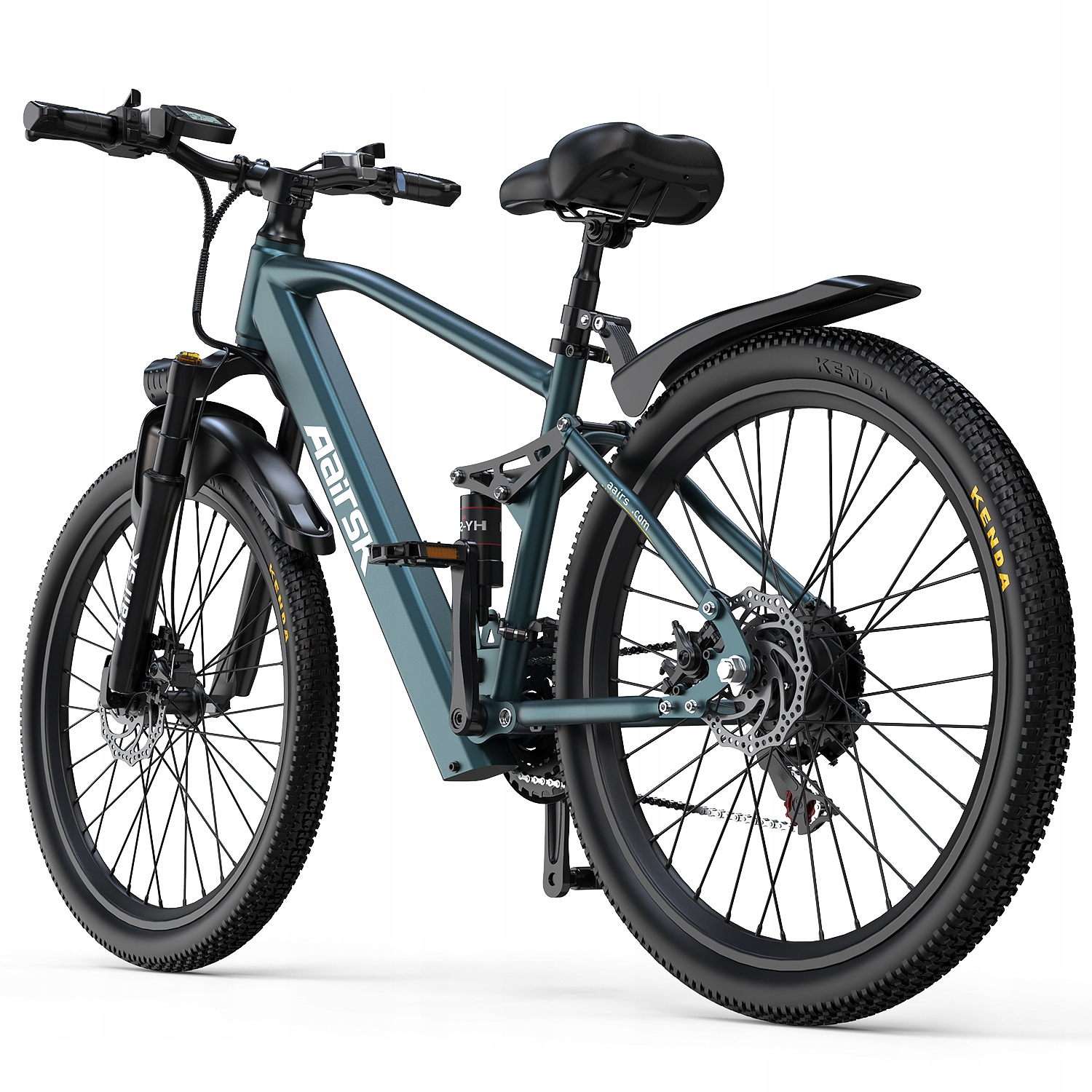 26" Elektrické kolo Aairsk GT900, 250W, 36V 13AH, dojezd 70 km, 21 rychlostí Nfc, E-mtb Offroad