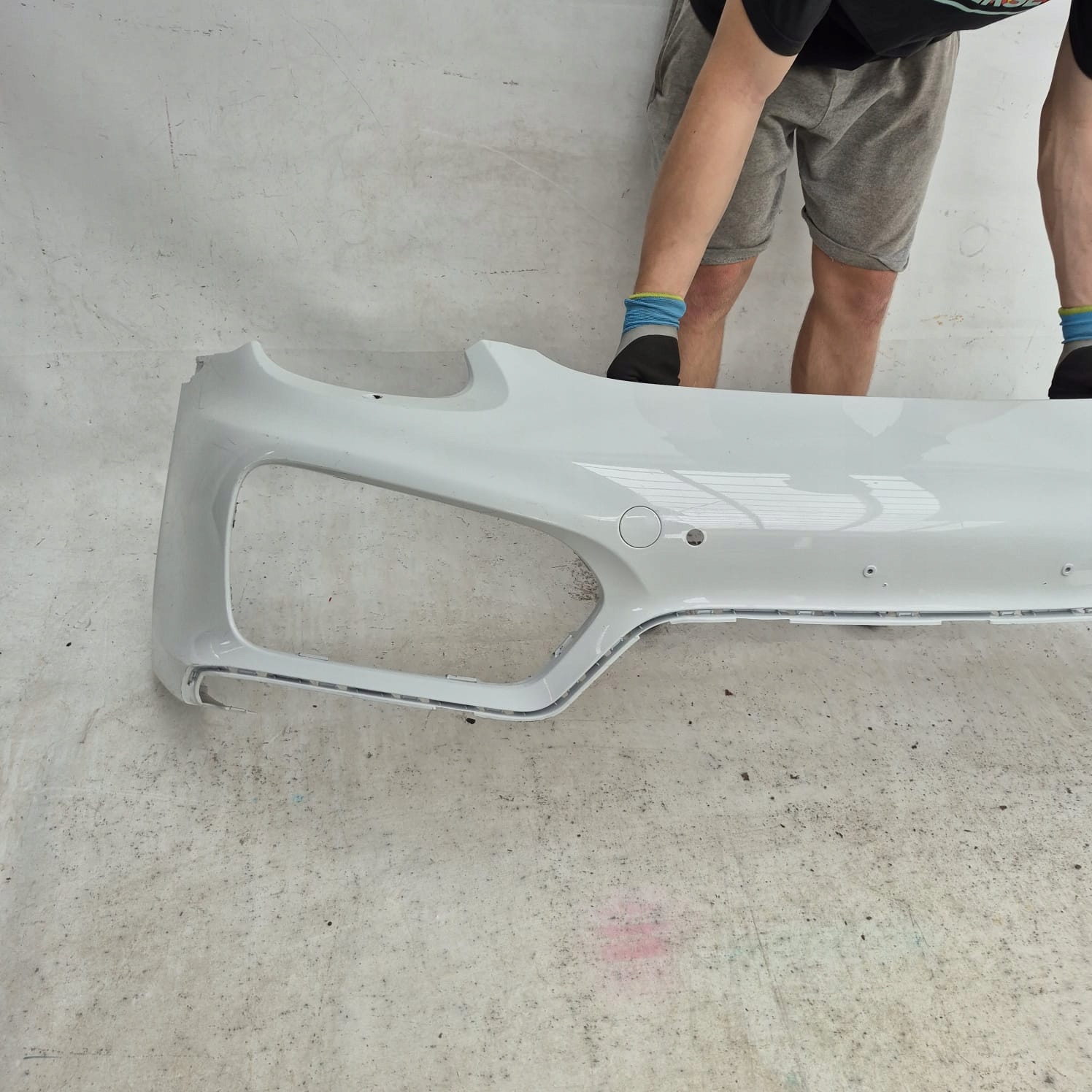 PORSCHE CAYMAN II 2 981C GTS 14-15 bumper front front washer PDC
