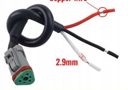 Halogen roboczy led 300W 23 cm Light Source LED