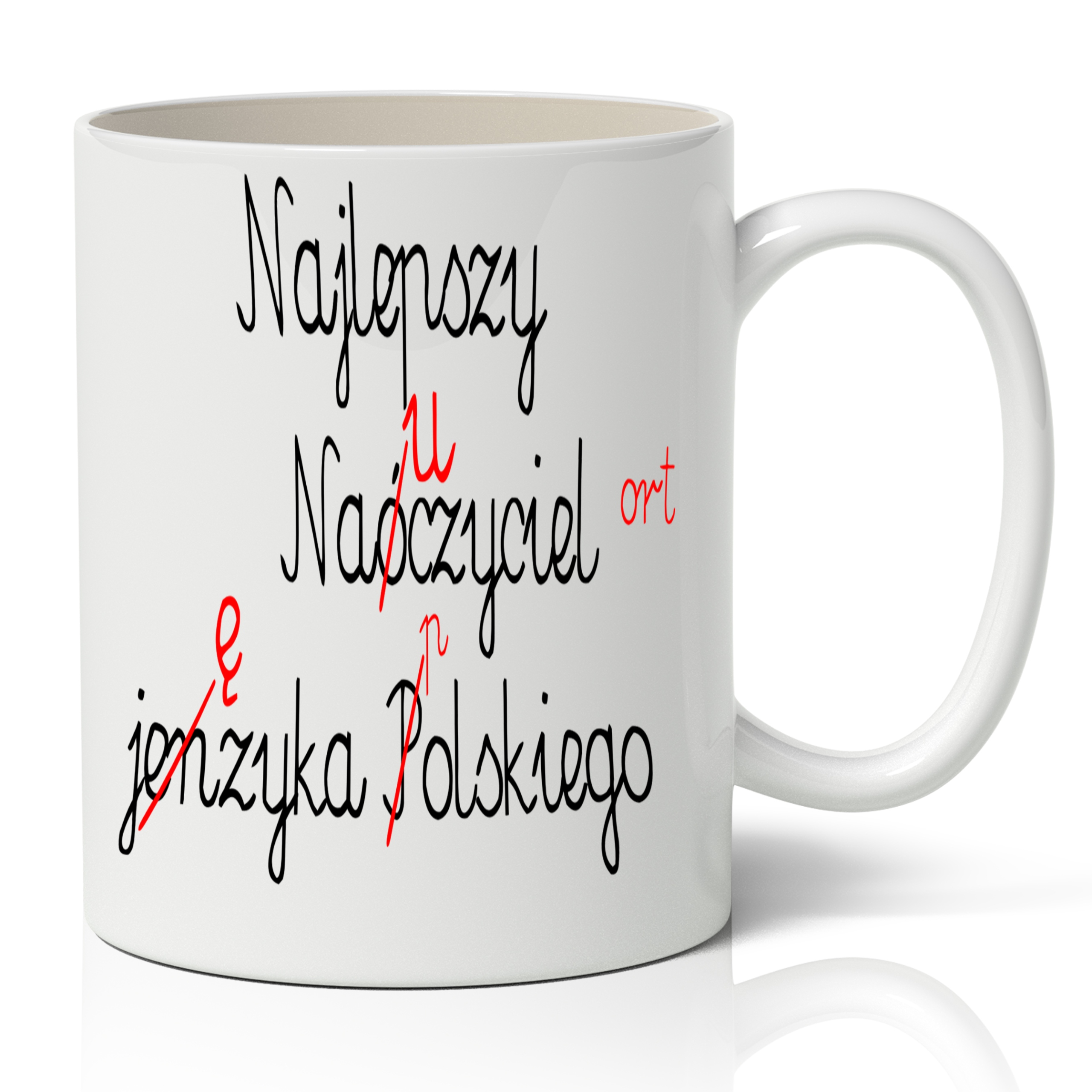 

Personalizowany Kubek Dla Nauczyciela Polskiego Wz