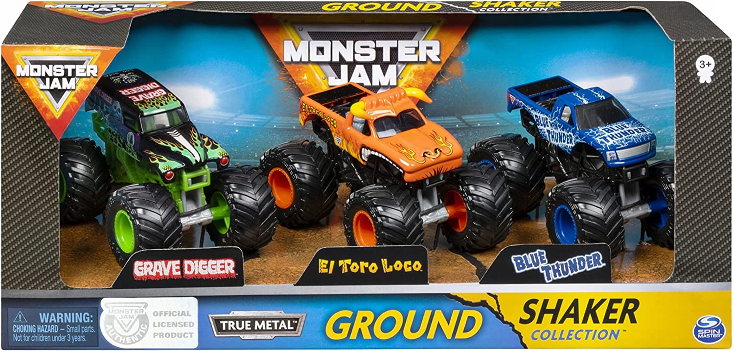 

Monster Jam El Toro Loco Grave Digger Blue Thunder
