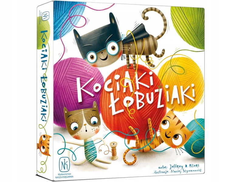 

Gra planszowa Nasza Księgarnia Kociaki łobuziaki