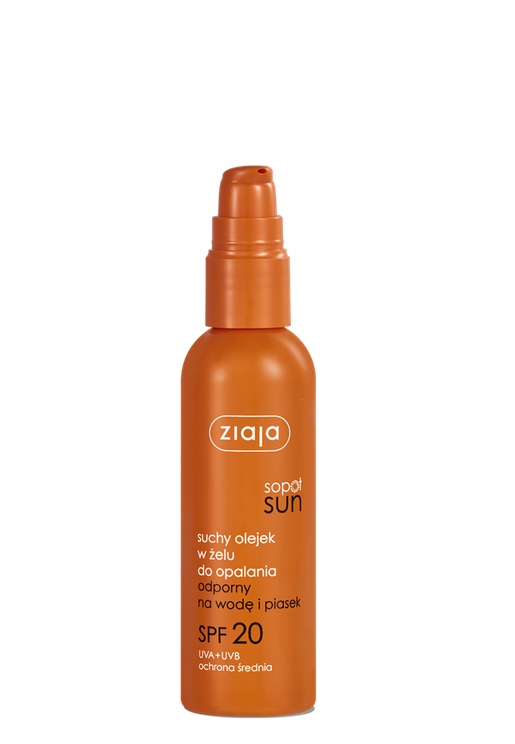 

Ziaja Sopot Sun Suchy olejek w żelu SPF20 90 ml