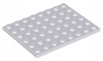 

Lego Light Bluish Gray Plate 6 x 8 3036 1 szt