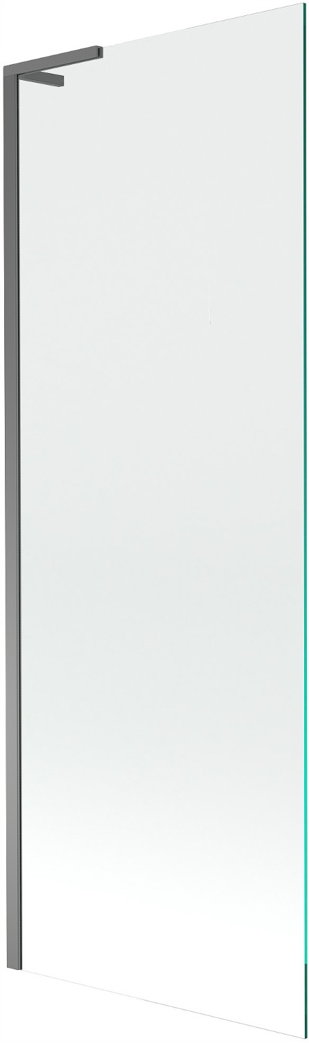 Mexen Next L vanová zástěna 1-dílná 70 x 150 cm, transparentní, gun metal