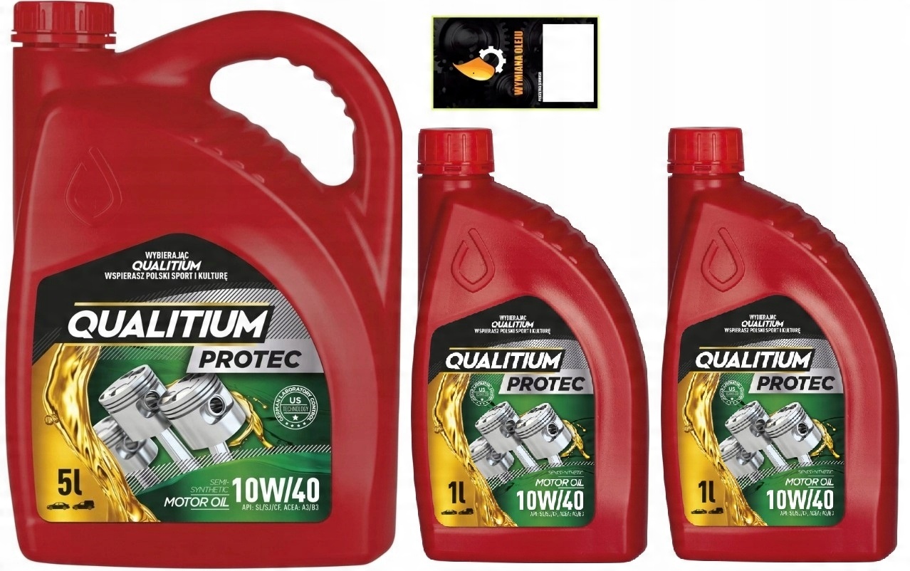 

Olej Półsyntetyczny Qualitium Protec 10W-40 6L