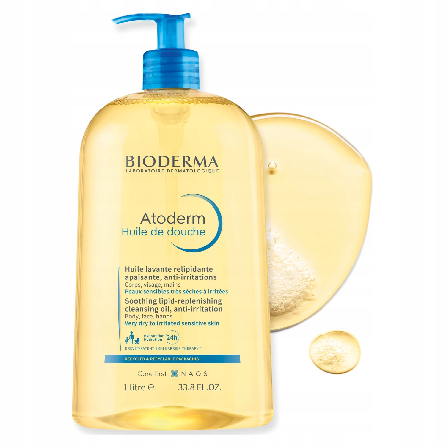 Bioderma Atoderm Huile Olejek do kąpieli 1 l