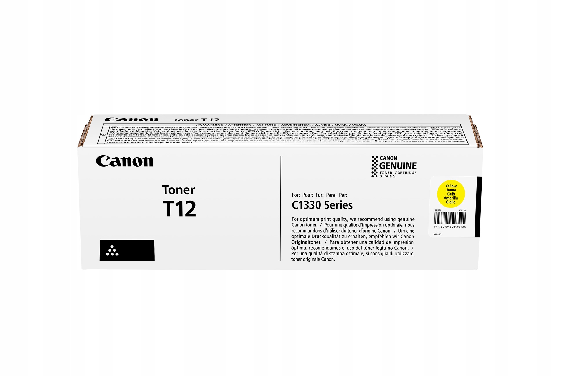 Canon Toner T12 Yellow