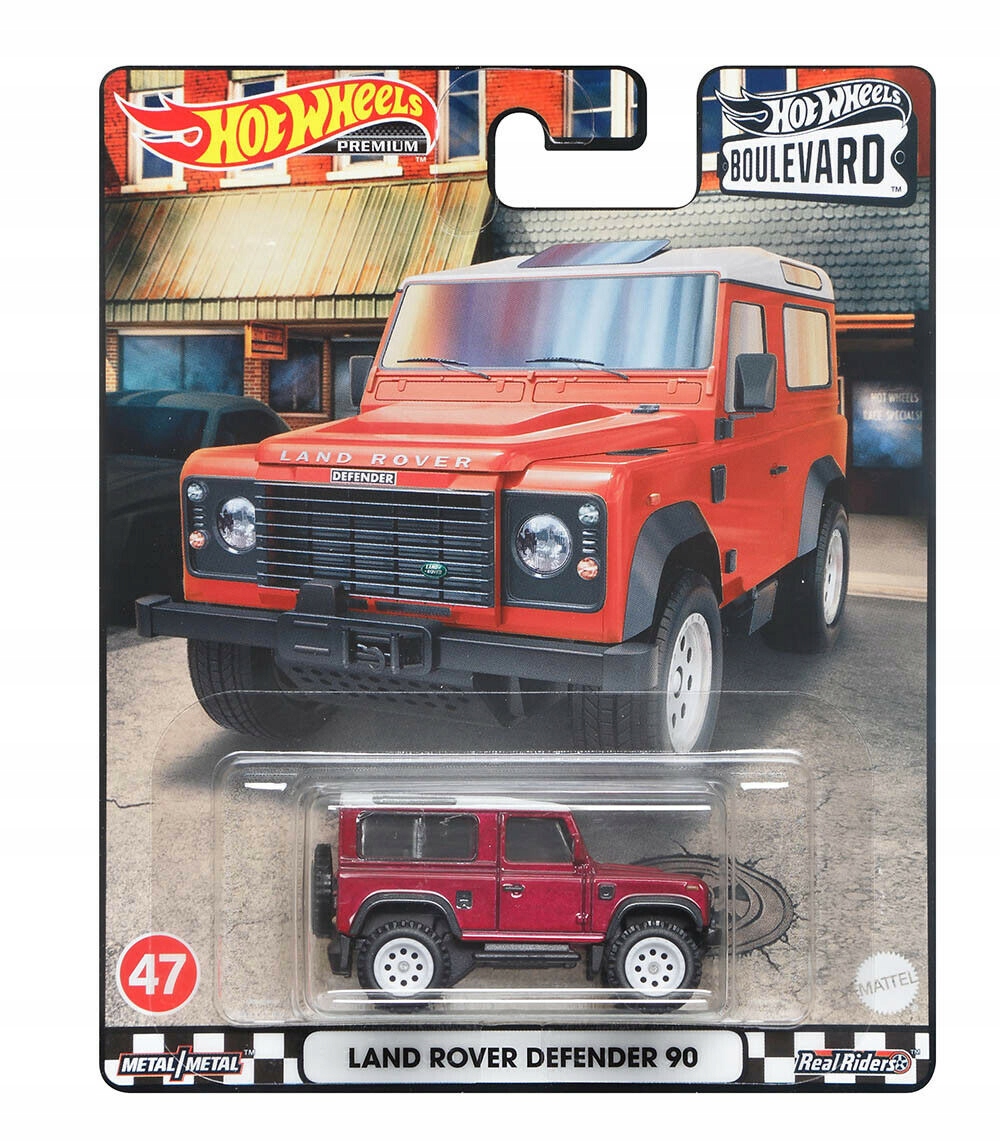 

Hot Wheels Premium Boulevard Land Rover Defender 9