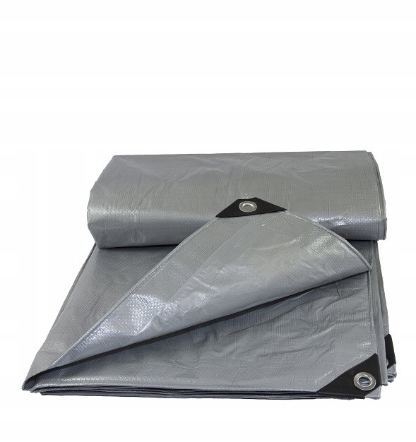 PLANDEKA SREBRNA MOCNA WZMACNIANA 2x6 +UV 120g