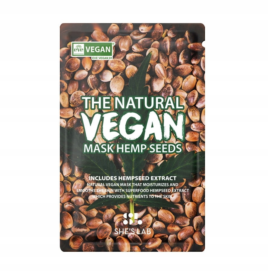 

She's Lab Wegańska maseczka z olejem z Nasion Kono