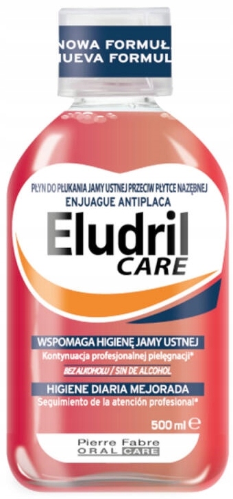 

Eludril Care Płyn Do Płukania Jamy Ustnej 500ml