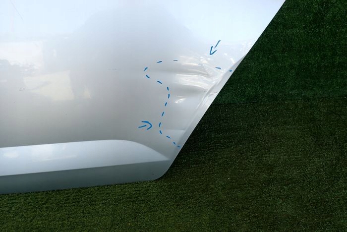 VW POLO 2G 17- Tür links hinten heck