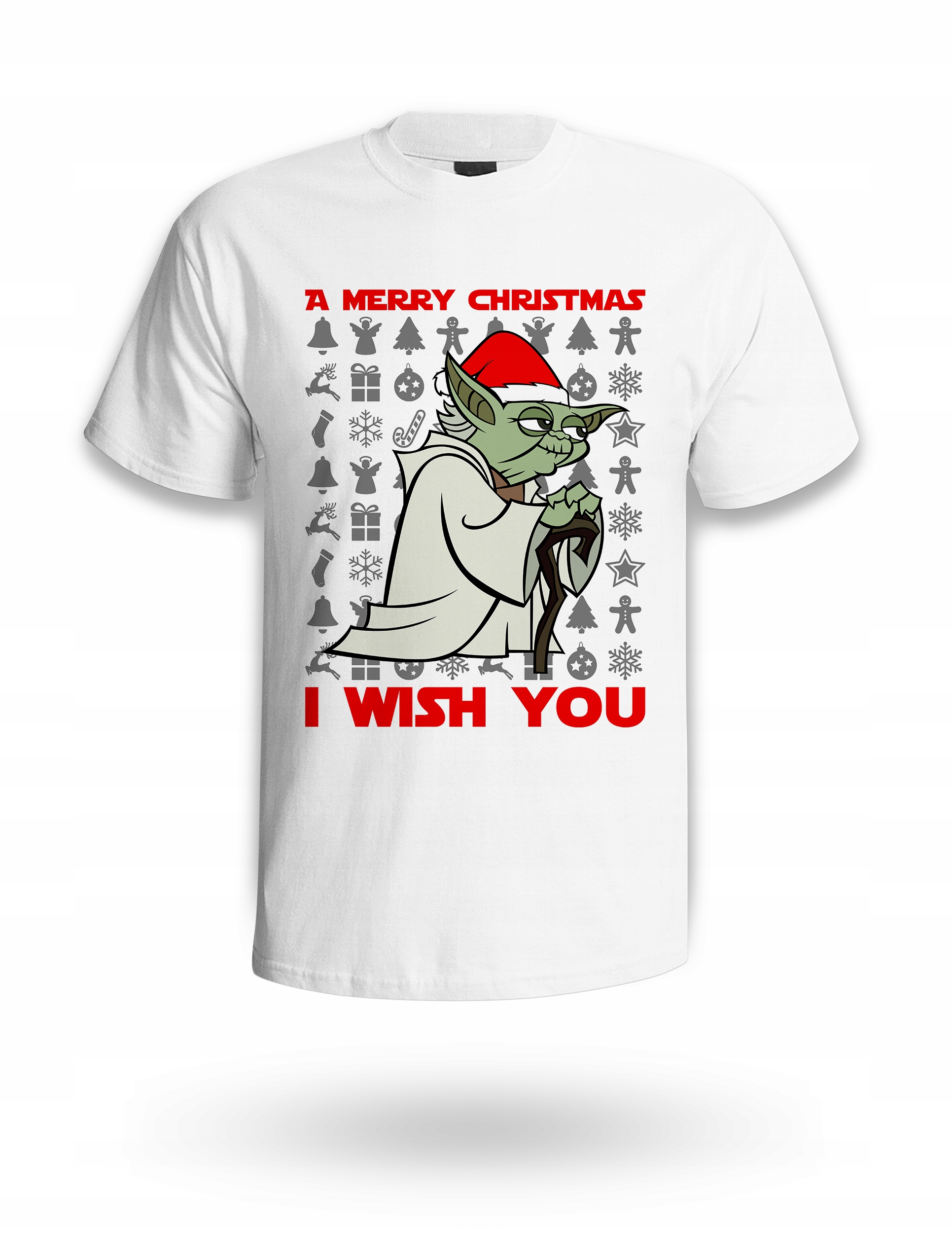 KOSZULKA NA MIKOŁAJA MĘSKA MIKOŁAJKI YODA |S Model KOSZULKA NA MIKOŁAJA MĘSKA MIKOŁAJKI YODA