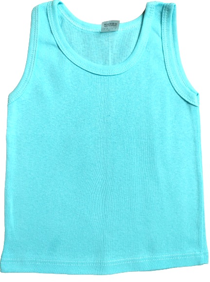 

Podkoszulek niebieski top bokserka 92