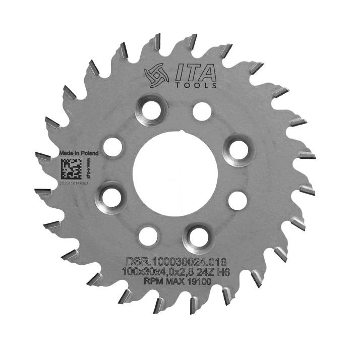 Ita Tools Diamentowa Piła do rowkowania 100x30x24Z H4 K4 mm