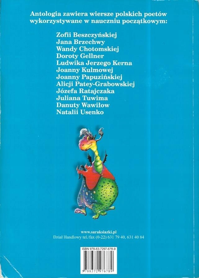 Koszyk pełen wierszy - Antologia dla Szkół Podst. Nośnik książka papierowa