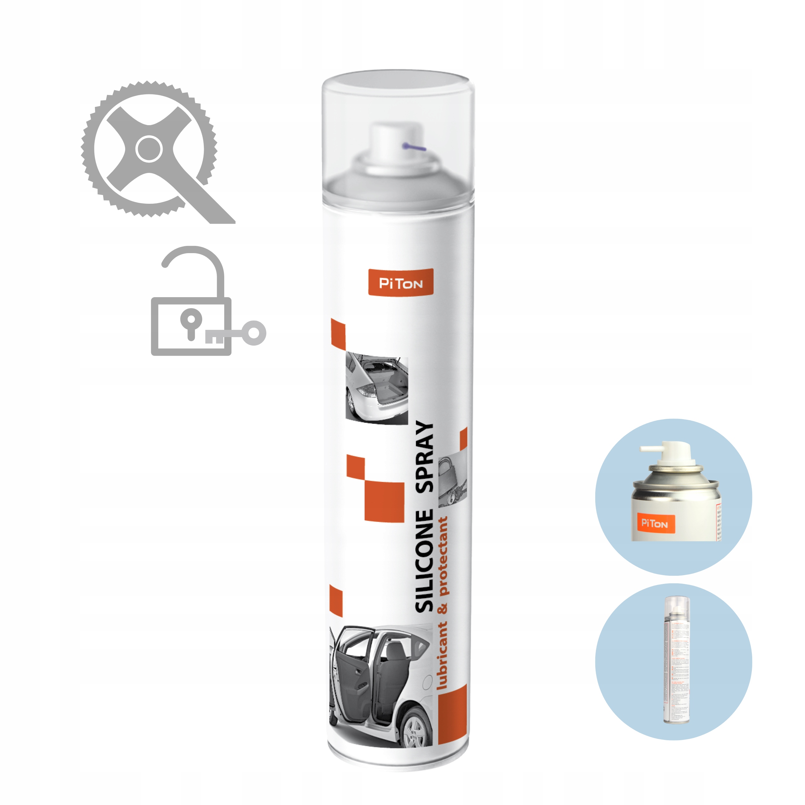 

Piton Uniwersalny Smar Silikonowy 320ml