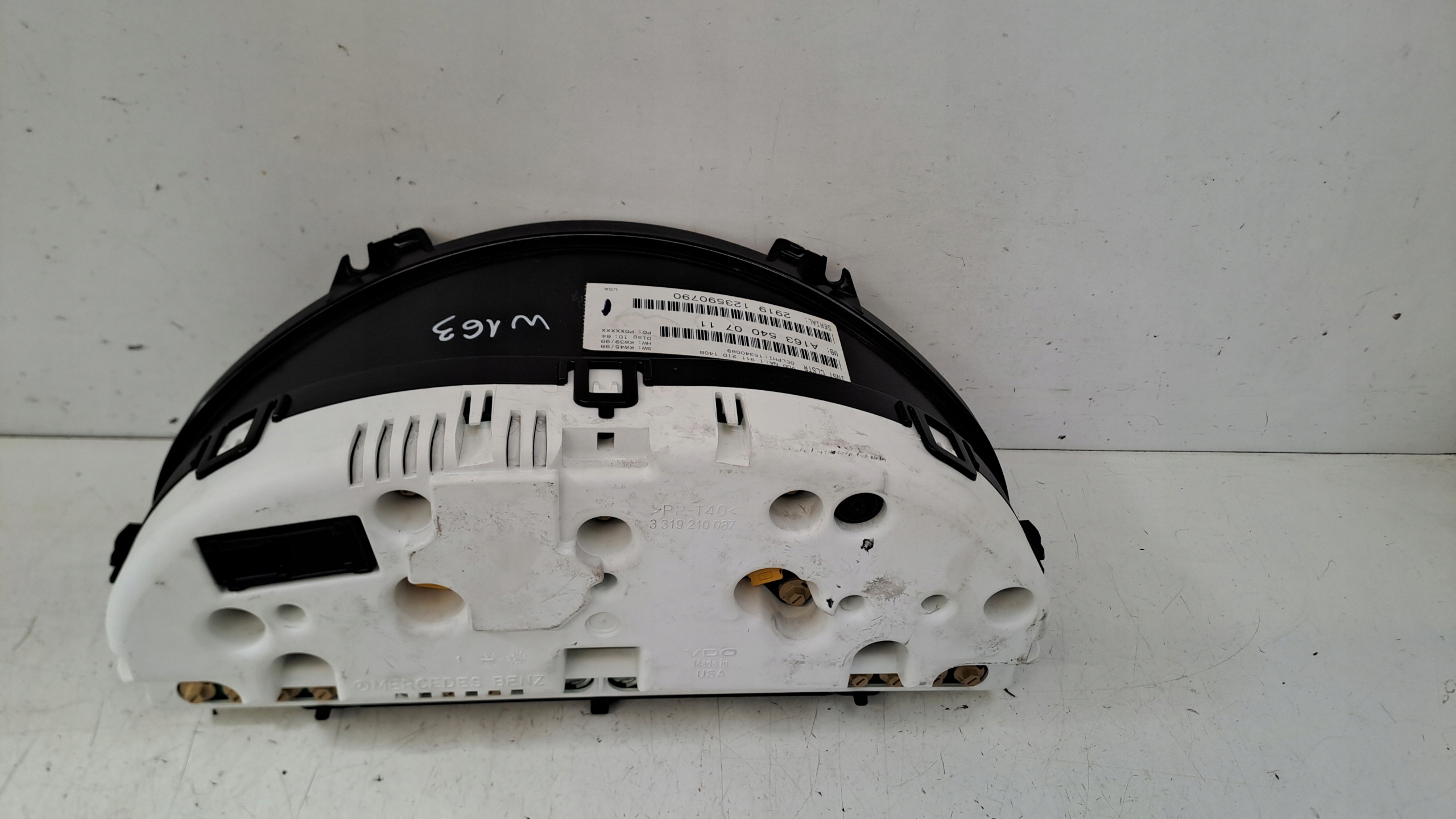 dials 1635400711 Mercedes ML W163