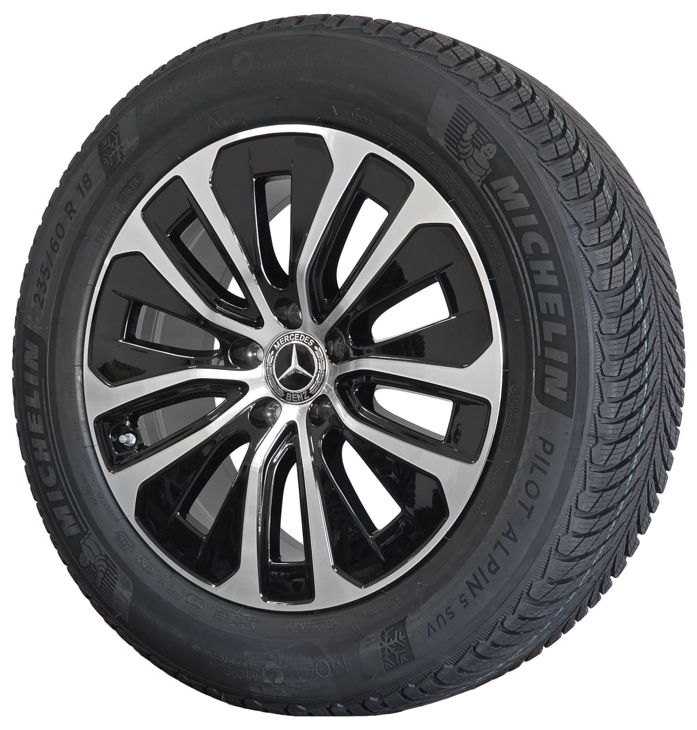 Originál Zimné Kolesá Mercedes 18 Palcov Glc X254 C254 Michelin 2026 Originál