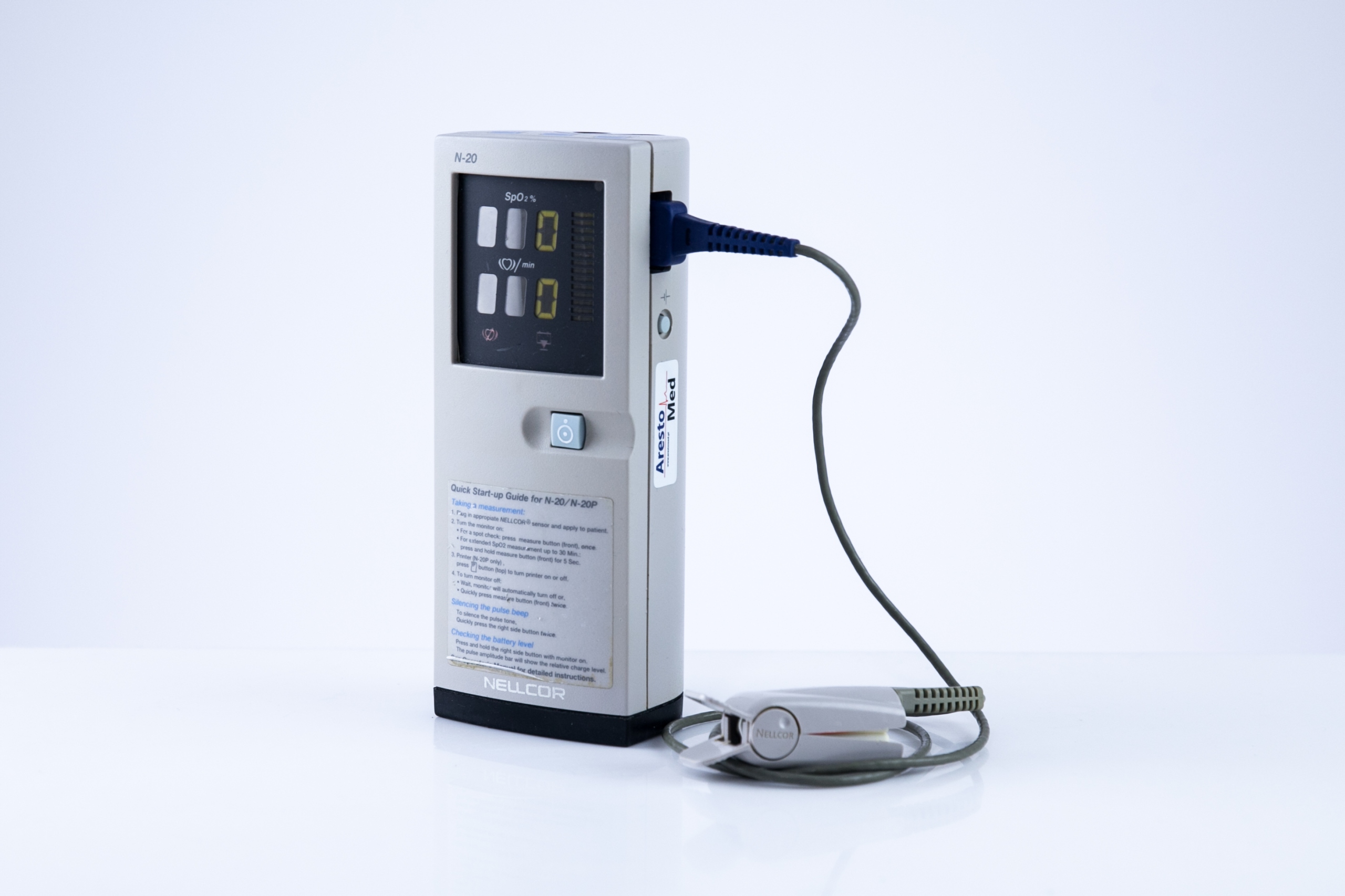 Nellcor N-20p пульсоксиметр SpO2 с портативным принтером