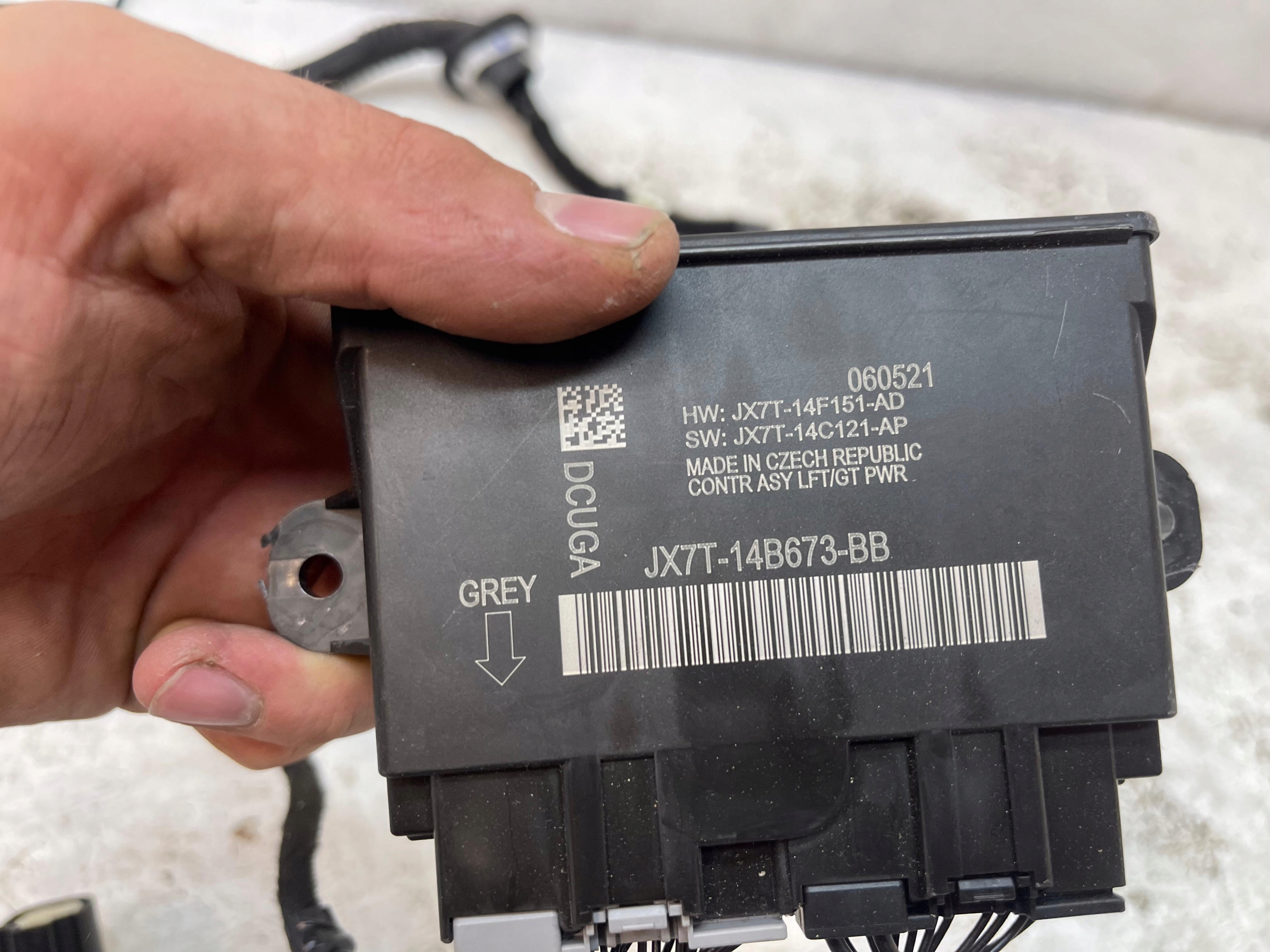 FORD KUGA III MK3 MODUŁ ZAMKA KLAPY BAGAŻNIKA JX7T-14B673-BB