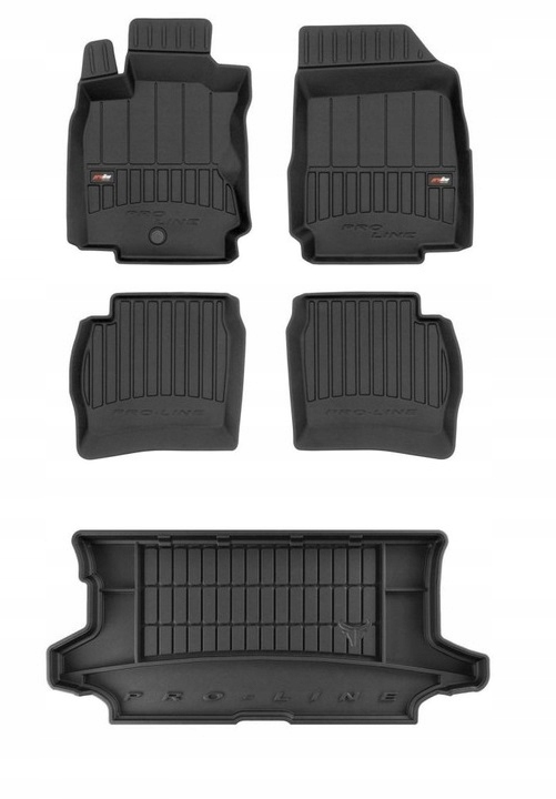 Set 3D gumové rohože Nissan Note 1 2006-2012 g