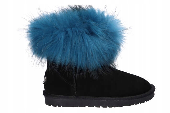 B054-3 ŚNIEGOWCE EMU BUTY ZIMOWE SKÓRZANE FUTRO 41 Model B054-3
