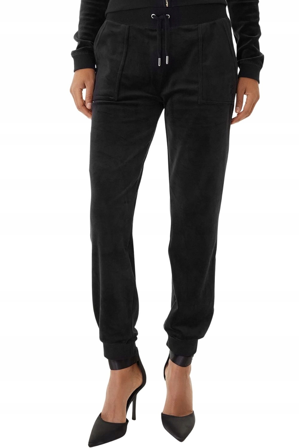 Juicy Couture Černé dámské tepláky Willow Cuff Jogger S