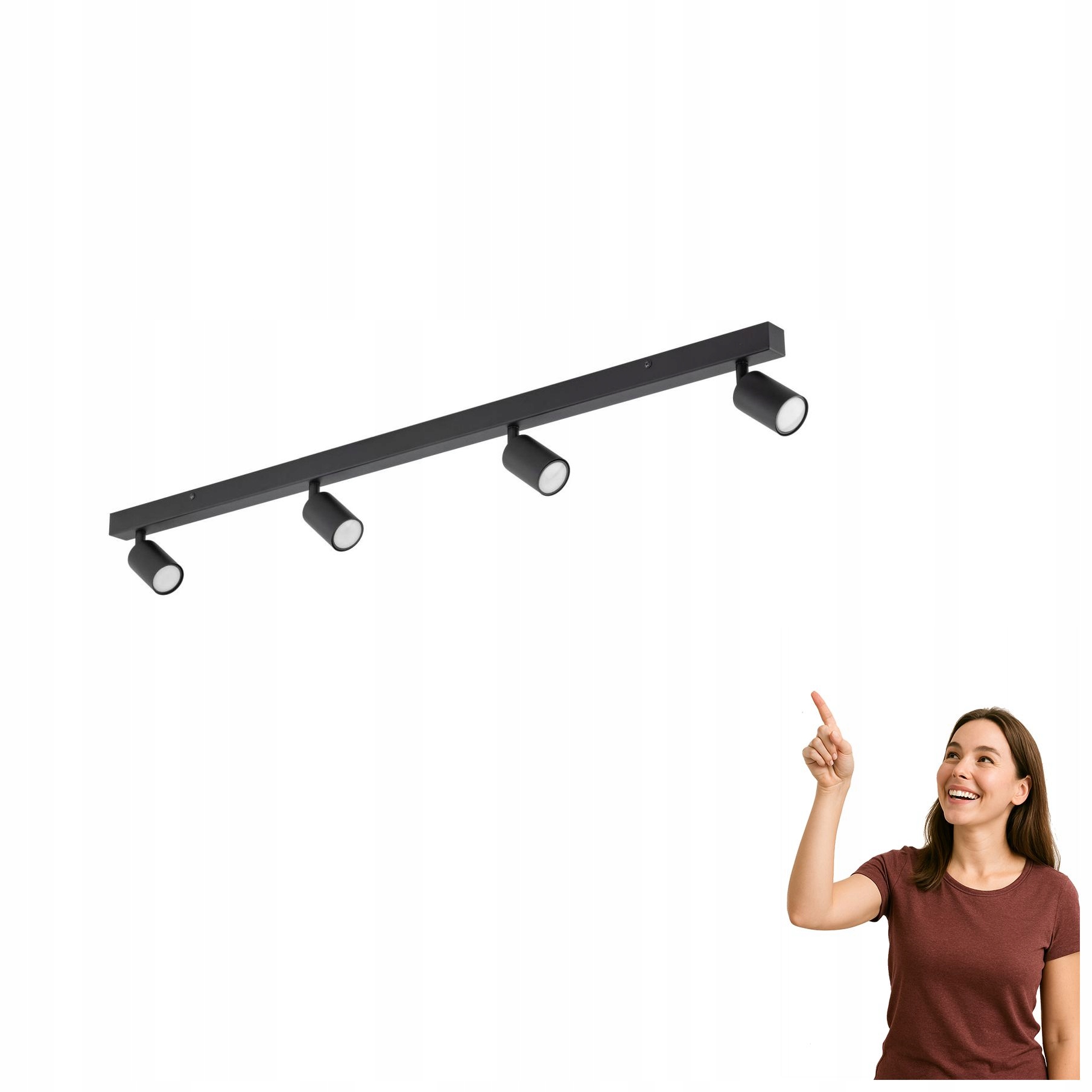 Lampa reflektor spot Nex Black 10792 Tk Lighting