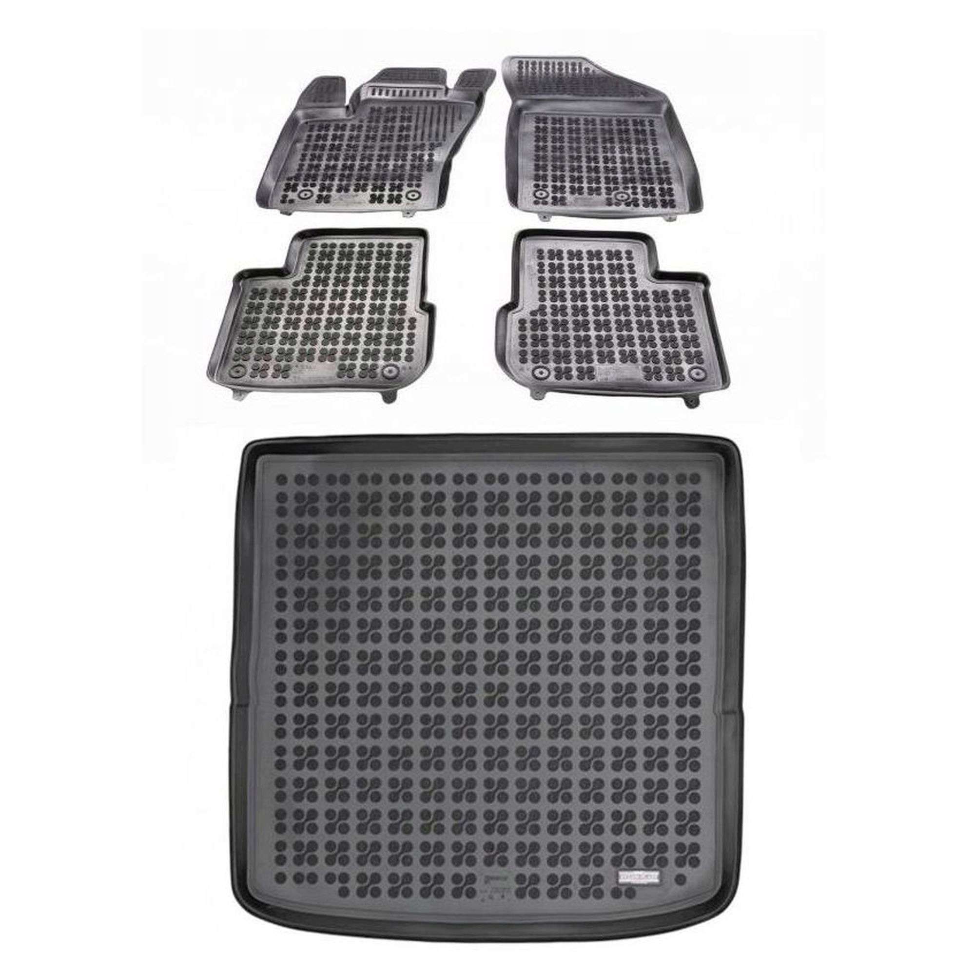 Gumová sada kobercov a rohoží Fiat Tipo od roku 2016 Hatchback, kombi, horná časť