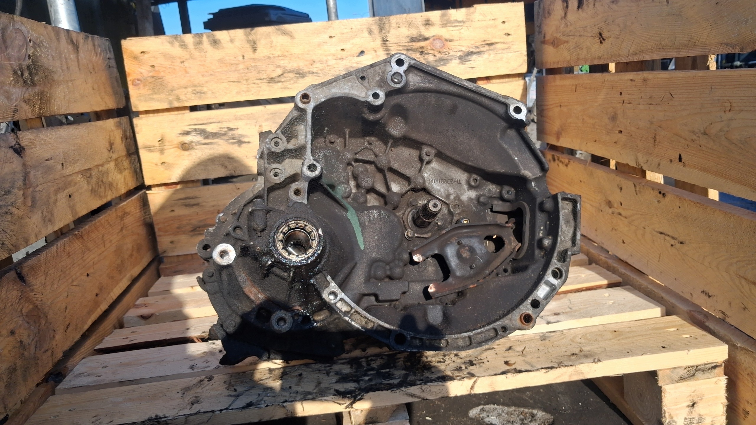 gearbox, semi-automatic transmission 20CF21 CITROEN C2 1.4 GDANSK