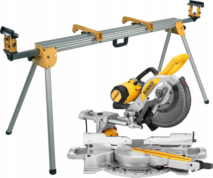 Pilarka Tarczowa Ukośna Ukośnica Dewalt DWS727 250mm 1675W Xps+stół DE7023