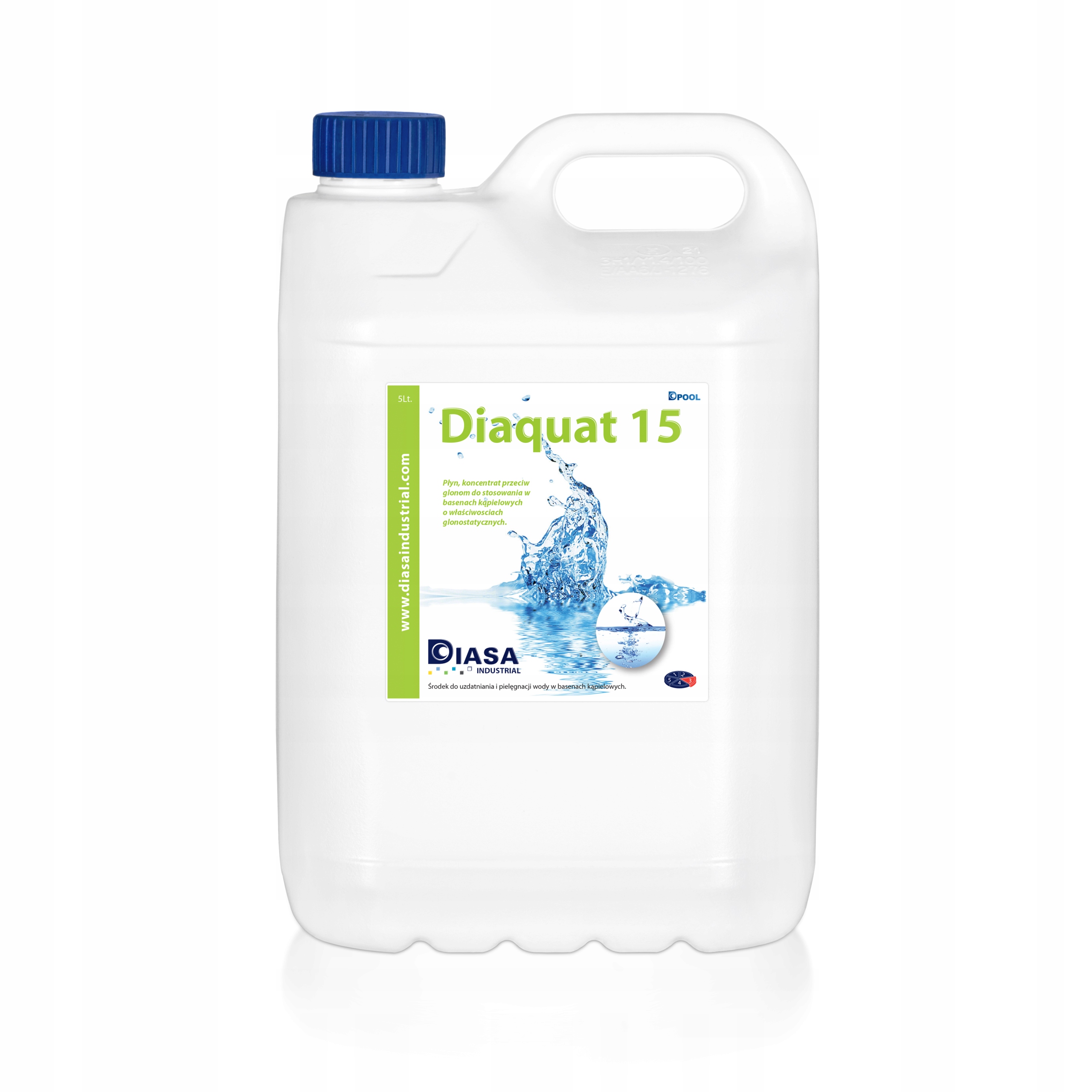 Antyglon Chemia na Glony Basen DIAQUAT 15 DIASA 5L