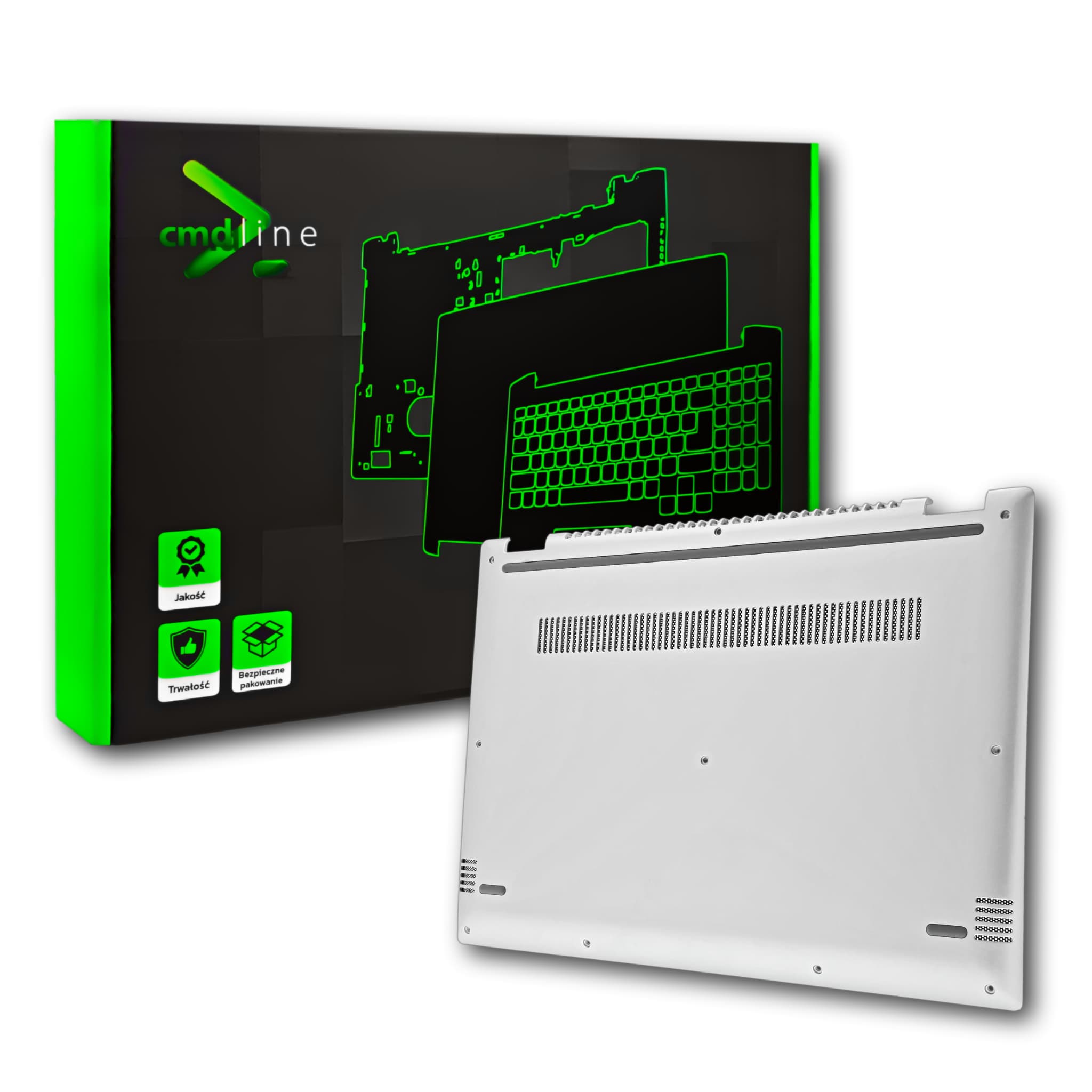 Obudowa Dolna Do Lenovo Yoga 520-14IKB 520-14IKBR Sil