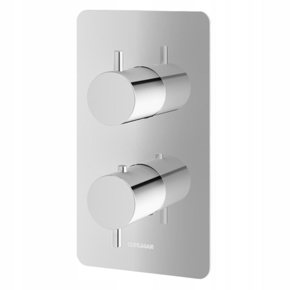 Podomietková vaňová a sprchová batéria Kohlman Axel chróm QW433A