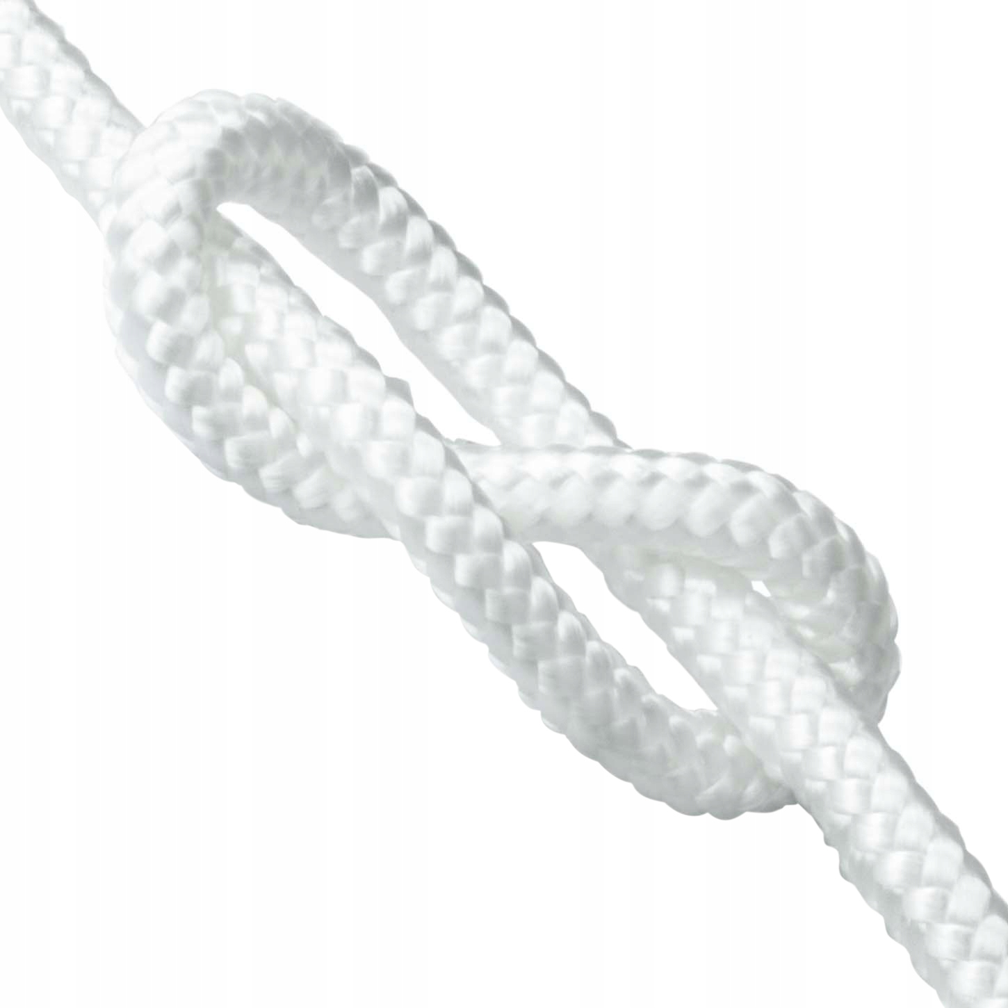 

Lina Polipropylenowa 4mm Pleciona Biała Gładka 10m