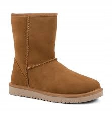 Koolaburra By Ugg Dámské Kožené Sněhule 37 Žtk