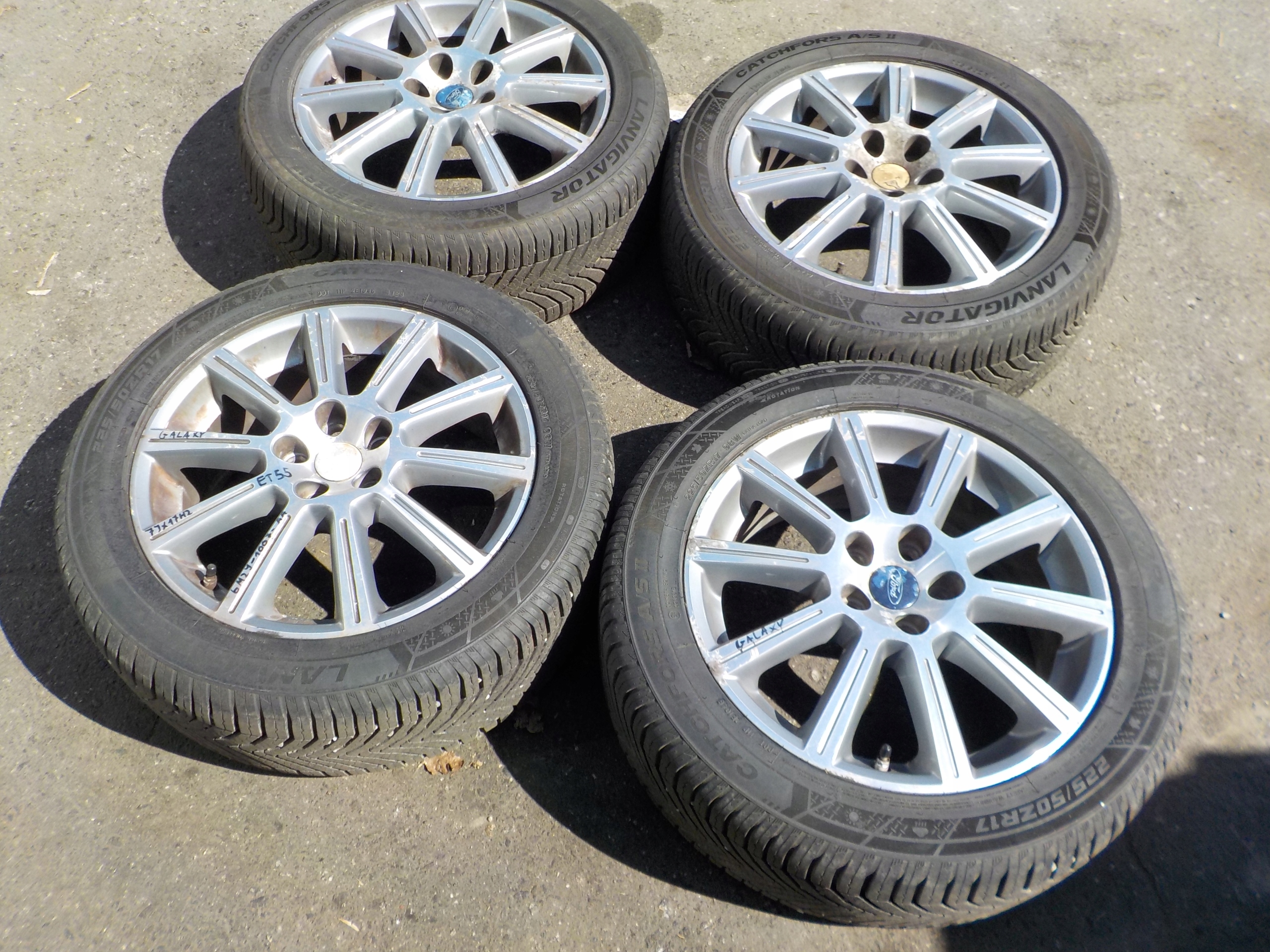 discs aluminium 17'' ford galaxy mk2 2008r 8M2J-1007-AA